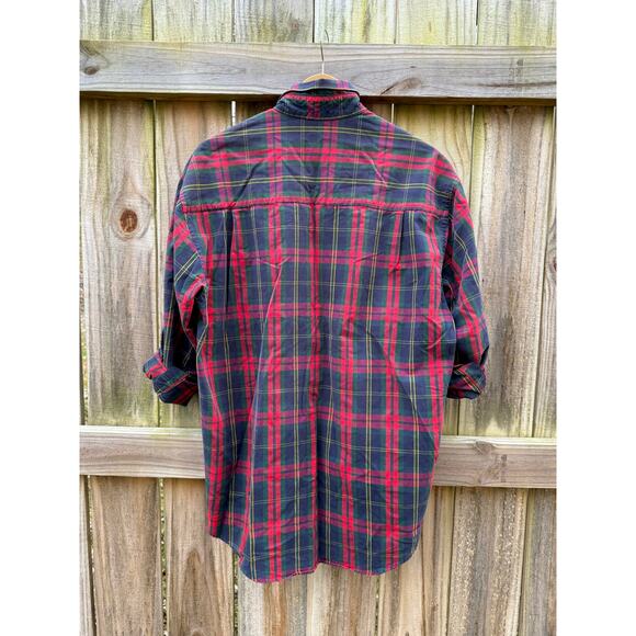 Vintage Made-in-USA Tartan Button-Down (Oversized Fit) - Picture 8 of 9
